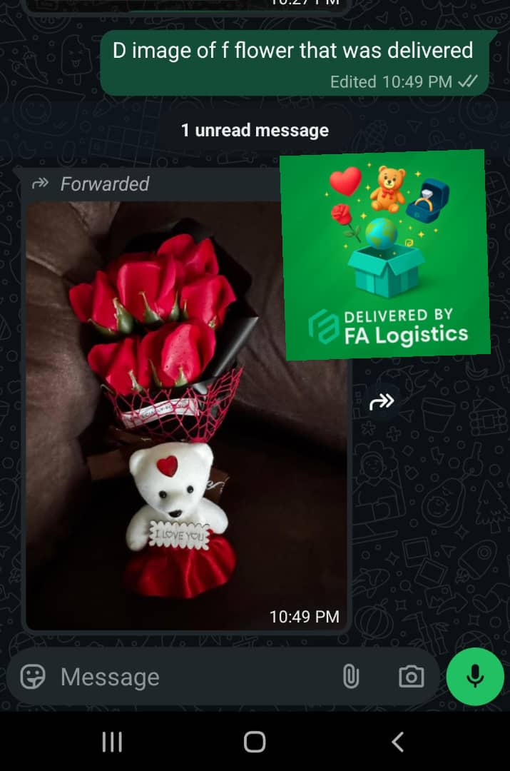 Delivery confirmation